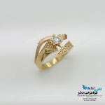 انگشتر طلا- طرح ممزوج