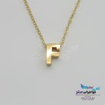 گردنبند طلا – طرح حروف لاتین