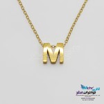 گردنبند طلا – طرح حروف لاتین