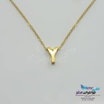 گردنبند طلا – طرح حروف لاتین