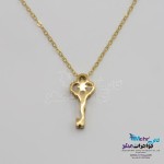 گردنبند طلا – طرح کلید