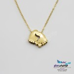 گردنبند طلا – طرح ردپا
