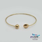 دستبند النگویی طلا – طرح گوی