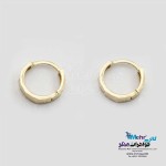 گوشواره طلا - طرح حلقه ای