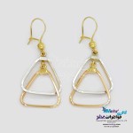 گوشواره گیره ای طلا - طرح دیوید یورمن
