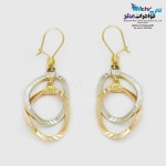 گوشواره گیره ای طلا - طرح دیوید یورمن