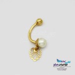 پیرسینگ طلا – طرح طاووس