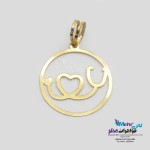 آویز طلا - طرح گوشی پزشکی