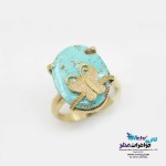انگشتر طلا- طرح پروانه