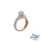 انگشتر طلا - طرح سولیتر