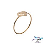 انگشتر طلا - طرح قلب