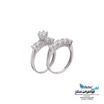 انگشتر طلا - طرح حلقه پشت حلقه