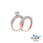 انگشتر طلا - طرح حلقه پشت حلقه