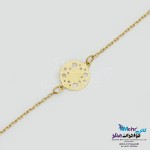 دستبند طلا - طرح هندسی