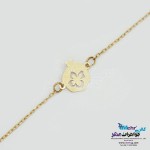 دستبند طلا - طرح انار