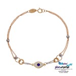 دستبند طلا - طرح چشم