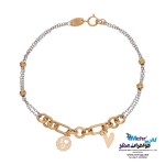 دستبند طلا - طرح قلب