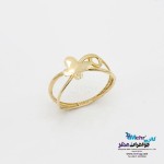 انگشتر طلا - طرح پروانه