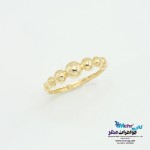 انگشتر طلا - طرح کره