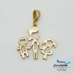 آویز طلا - طرح مادر و بچه