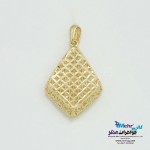 آویز طلا - طرح تراش