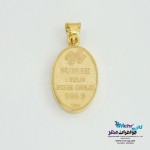آویز طلا _ طرح شمش سوئیس گلد