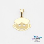 آویز طلا - طرح کودک