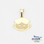 آویز طلا - طرح کودک