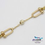 دستبند طلا - طرح تیفانی