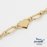 دستبند طلا - طرح حلقه های تو در تو