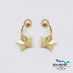گوشواره طلا - طرح ستاره