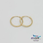گوشواره طلا - طرح حلقه ای