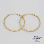 گوشواره طلا - طرح حلقه ای