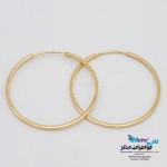 گوشواره طلا - طرح حلقه ای