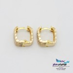 گوشواره طلا - طرح حلقه ای