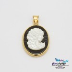 آویز طلا - طرح بانو