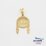 آویز طلا - طرح کودک