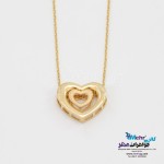 گردنبند طلا - طرح قلب