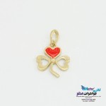 آویز طلا - طرح شبدر