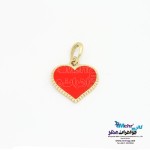 آویز طلا - طرح قلب
