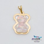 آویز طلا - طرح خرس