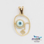 آویز طلا - طرح رخ