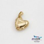 آویز طلا - طرح قلب بادکنکی