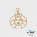 آویز طلا - طرح بانو