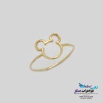 انگشتر طلا - طرح میکی موس