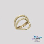 انگشتر طلا - طرح هندسی