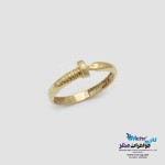 انگشتر طلا - طرح کارتیه