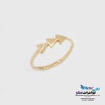 انگشتر طلا - طرح پیکان