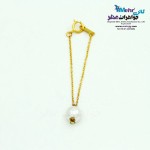 آویز ساعت طلا طرح مروارید نشان