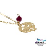 آویز ساعت طلا طرح انار